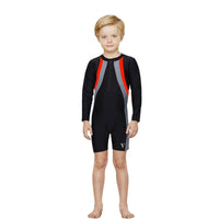 Kids Unisex One Piece Sports Suit / Swim Suit - The Boost - Blue - OutdoorTravelGear.com