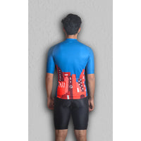 Mens Cycling Jersey - Snug-fit - Chase - Cityscape 2