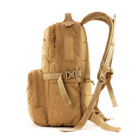 Tripole Captain Tactical Backpack with MOLLE Webbing and Carabiner -  25 Litres - Khaki 2