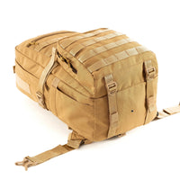 Tripole Captain Tactical Backpack with MOLLE Webbing and Carabiner -  25 Litres - Khaki 4