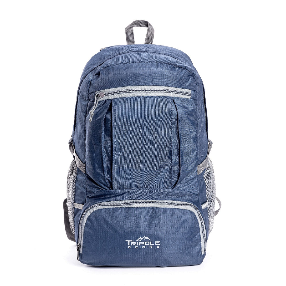 Foldable PAKEASY Backpack and Day Bag for Hiking and Day Trips - Blue 3