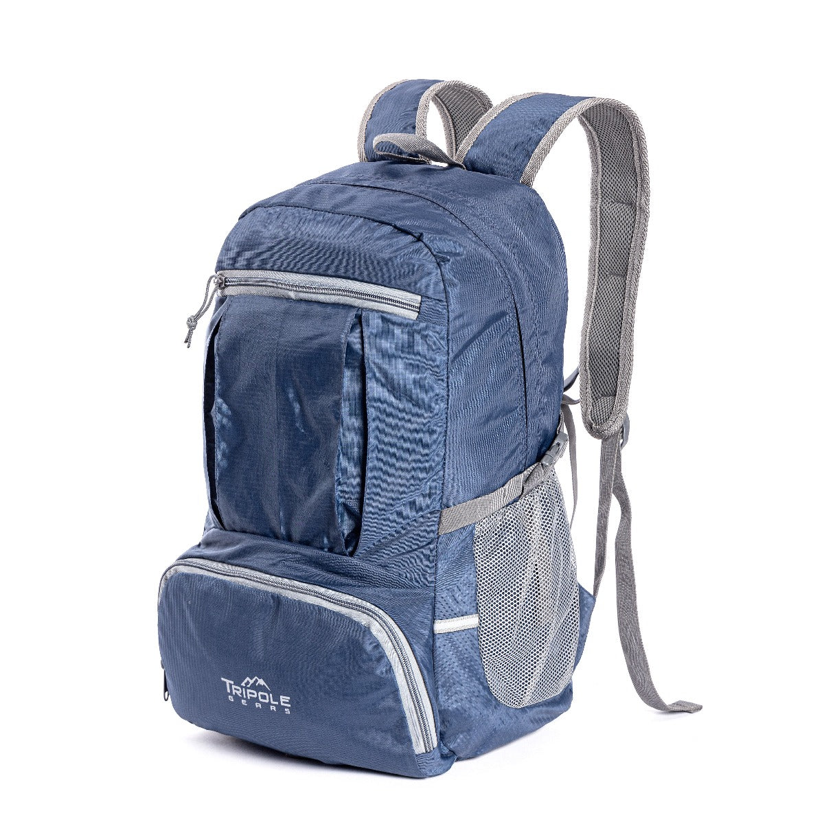 Foldable PAKEASY Backpack and Day Bag for Hiking and Day Trips - Blue 1