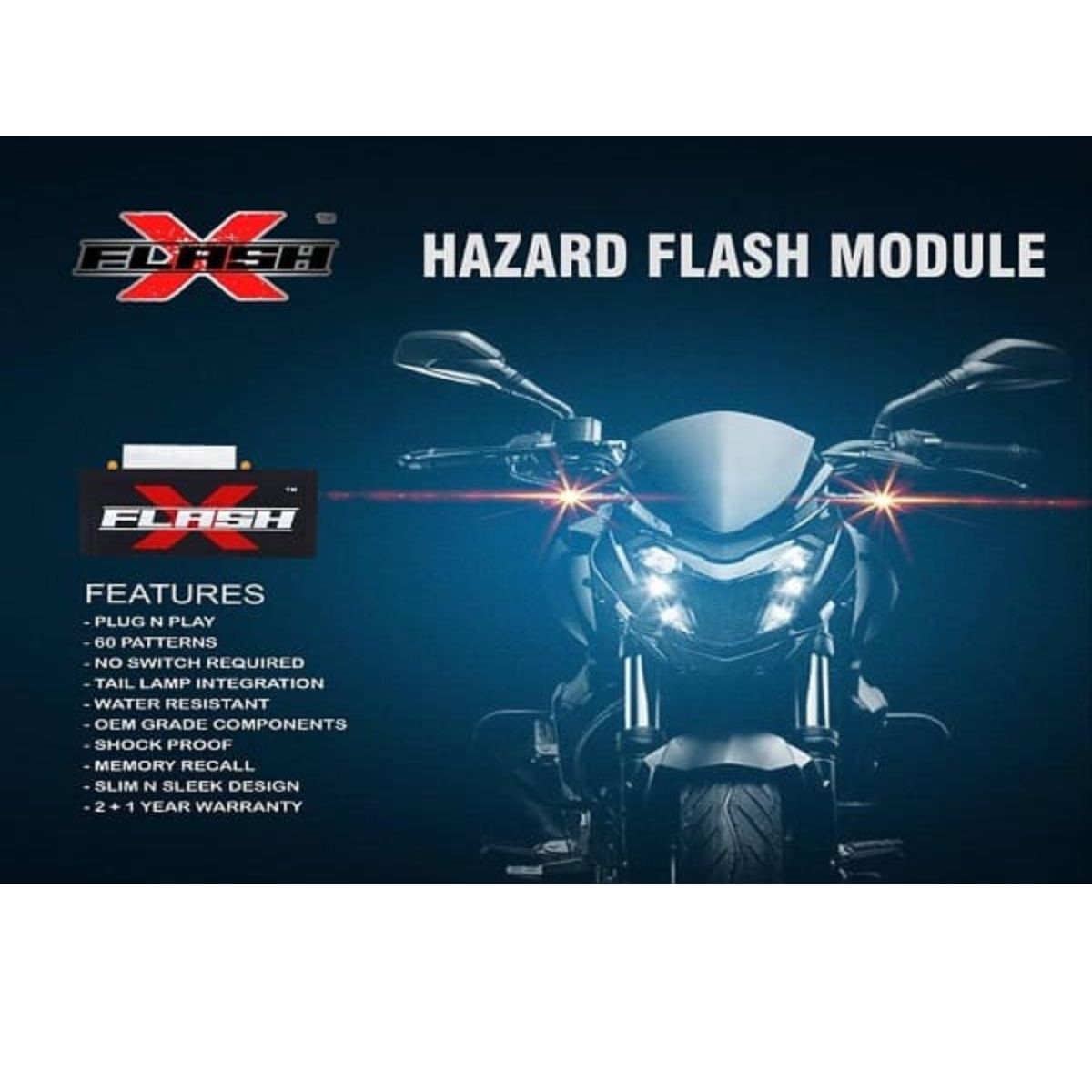 FlashX Hazard Flash Module for Honda 2
