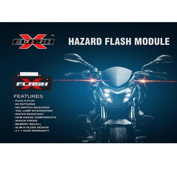 FlashX Hazard Flash Module for Bajaj 2
