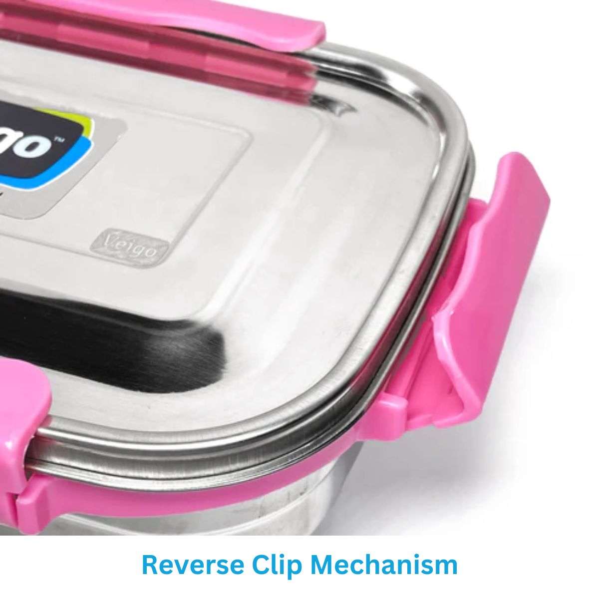 Adventure Ready MaxoSteel Camping Tiffin Box - Small - Pink 4
