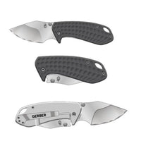 Gerber Kettlebell Clip Folding Knife - Grey Blister - 3 