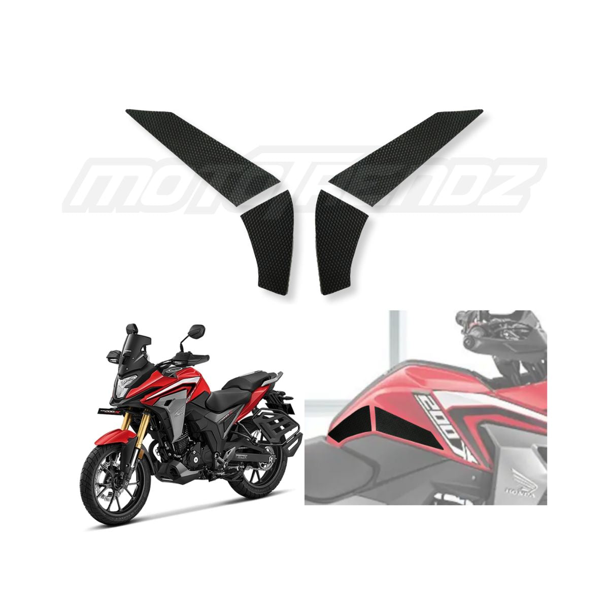 Traction Pads for Honda CB 200 X 1