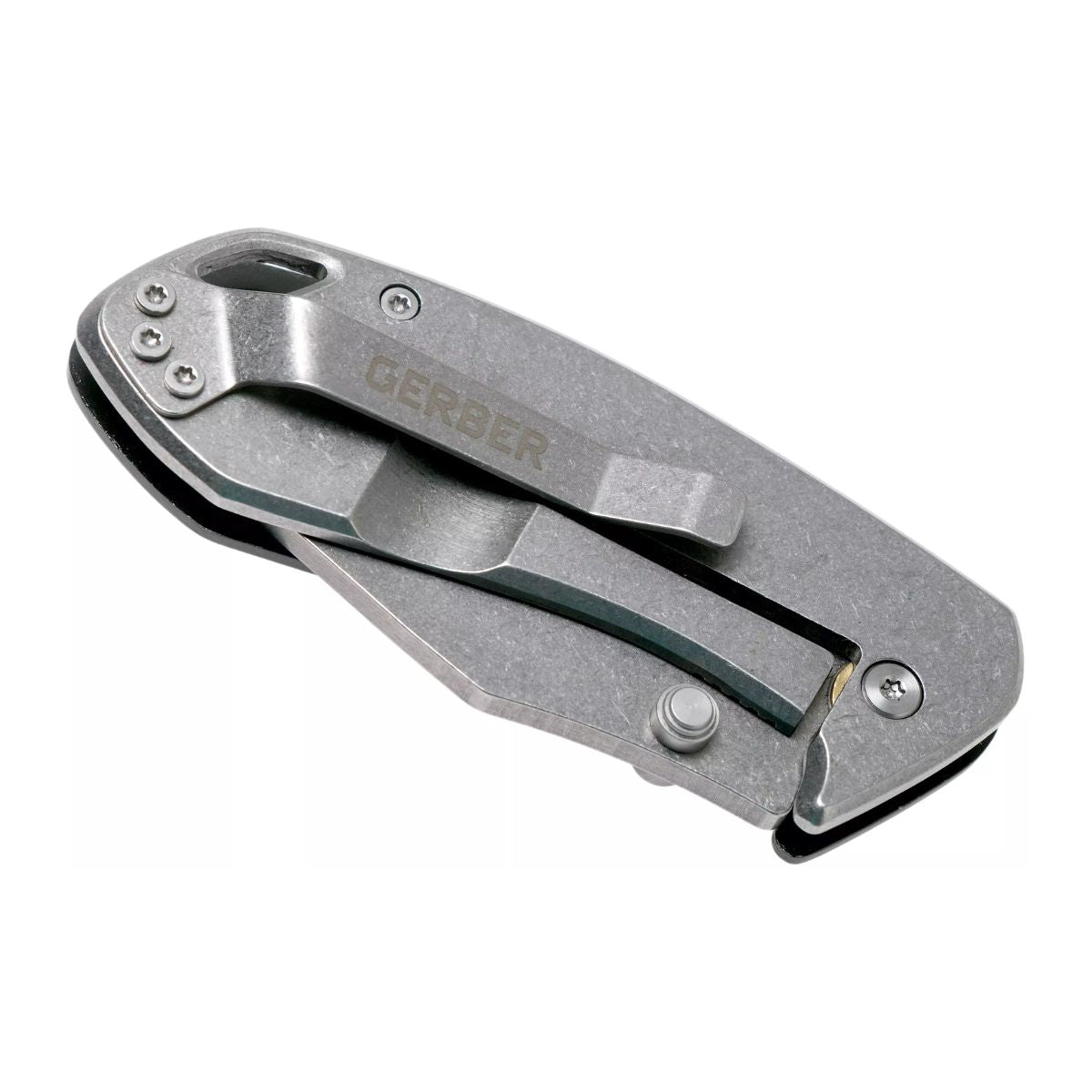 Gerber Kettlebell Clip Folding Knife - Grey Blister - 7
