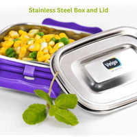 Adventure Ready MaxoSteel Camping Tiffin Box - Small - Violet 3