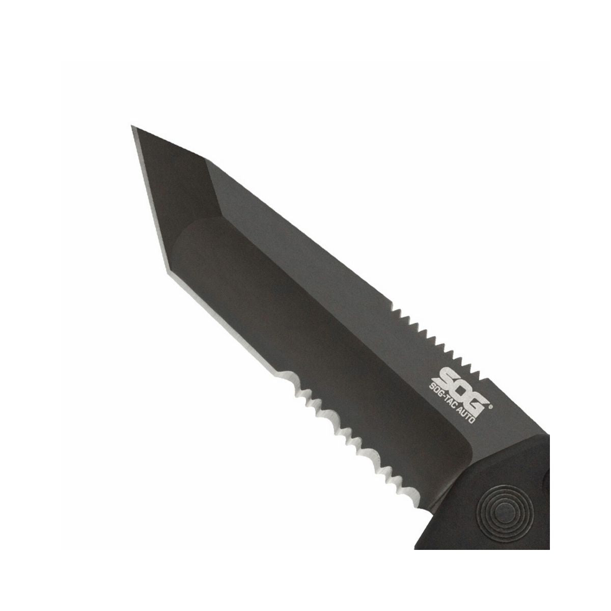 SOG TAC Auto - Tanto - Serrated Knife - ST-04 - Outdoor Travel Gear 3