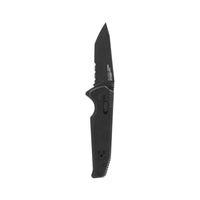 SOG Vision XR Serrated 3.36" Tanto Combo Blade Knife - 12-57-02-57 - Outdoor Travel Gear 1