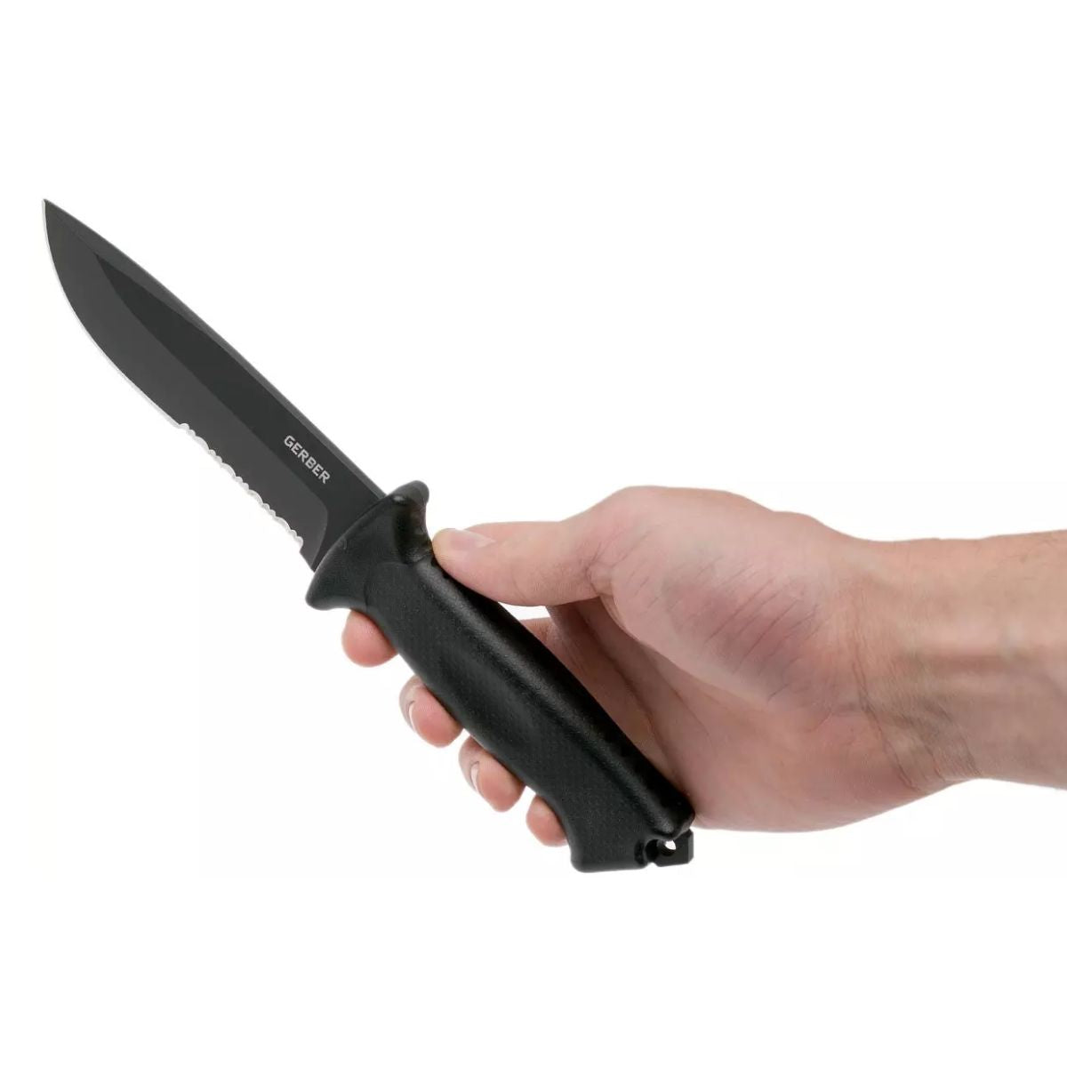 Gerber Prodigy Serrated Fixed Blade Survival Knife - Black 1