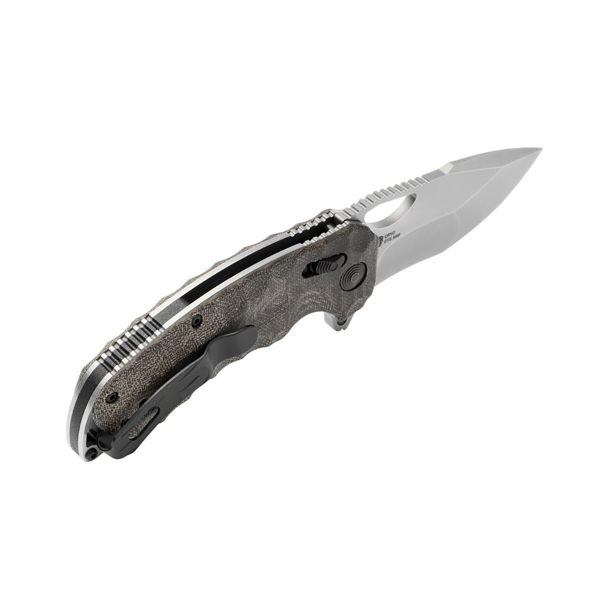Kiku XR Knife - Natural Linen Micarta - 12-27-01-57 - Outdoor Travel Gear 6