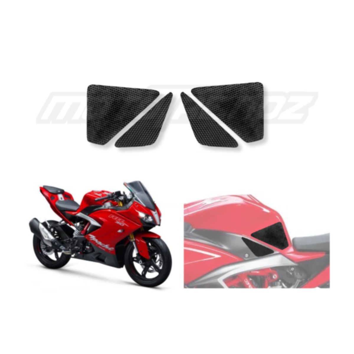 Traction Pads for TVS Apache RR 310 3