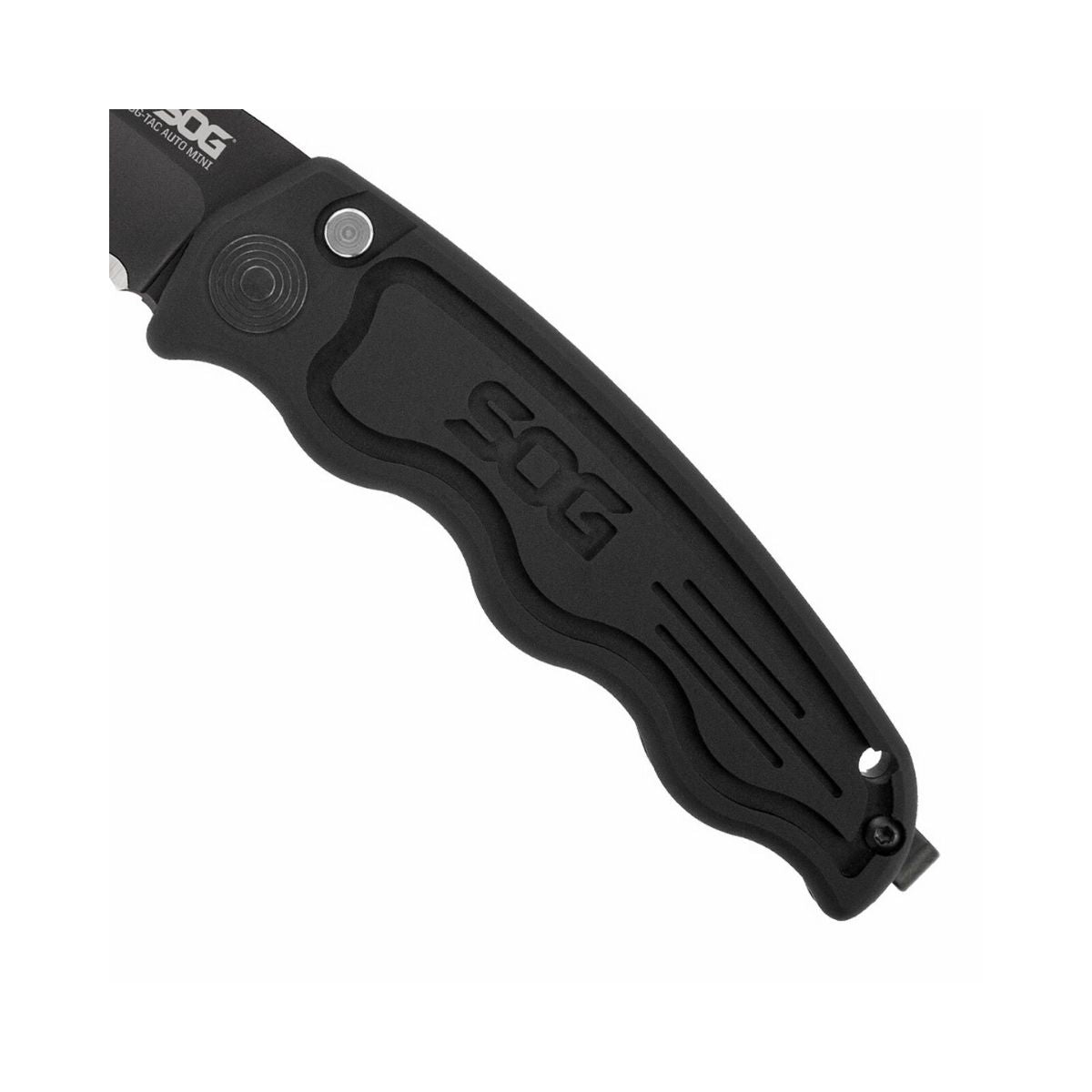 SOG TAC Auto - Tanto - Serrated Folding Knife - ST-13 - Outdoor Travel Gear 6