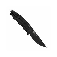 SOG TAC-OPS Auto 3.5" Black TiNi S35VN Blade TO1011-BX - Outdoor Travel Gear 5