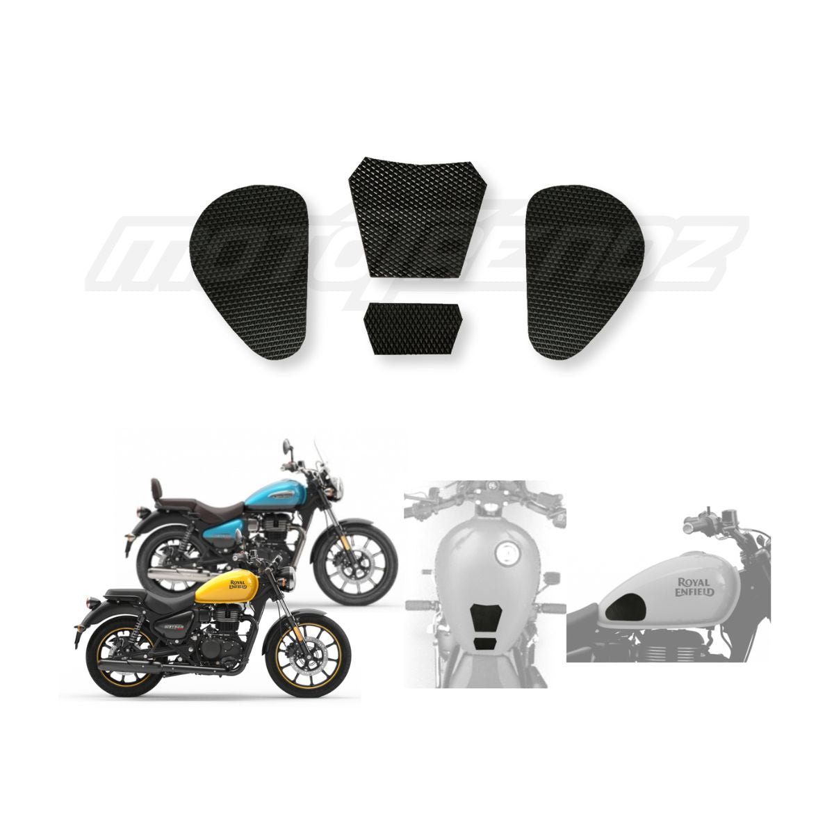 Traction Pads for Royal Enfield Meteor 350 1