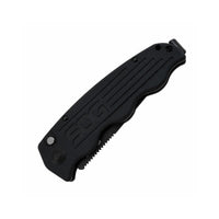 SOG TAC-OPS Auto 3.5" Black TiNi S35VN Blade TO1011-BX - Outdoor Travel Gear 3