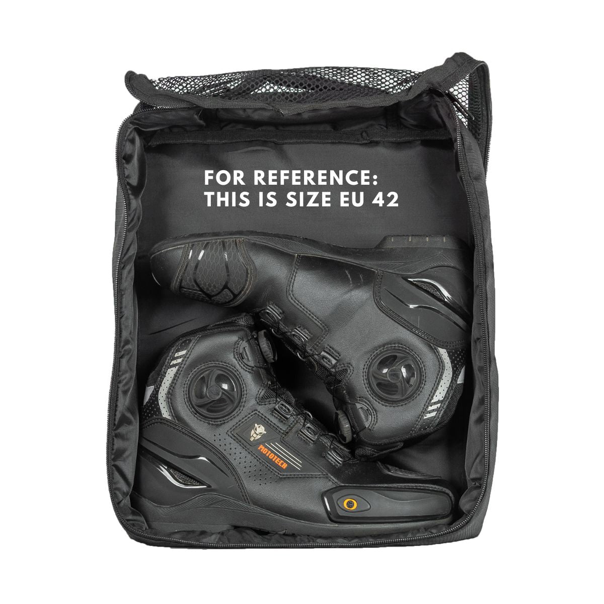Easy Carry Motorcycle Boot Bag - Black