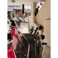 Easy Ride Clip-On Windshield Extender for Kawasaki 2