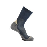 Coolmax® Hiker (Technical Socks) - Teal/Grey/Cream 1