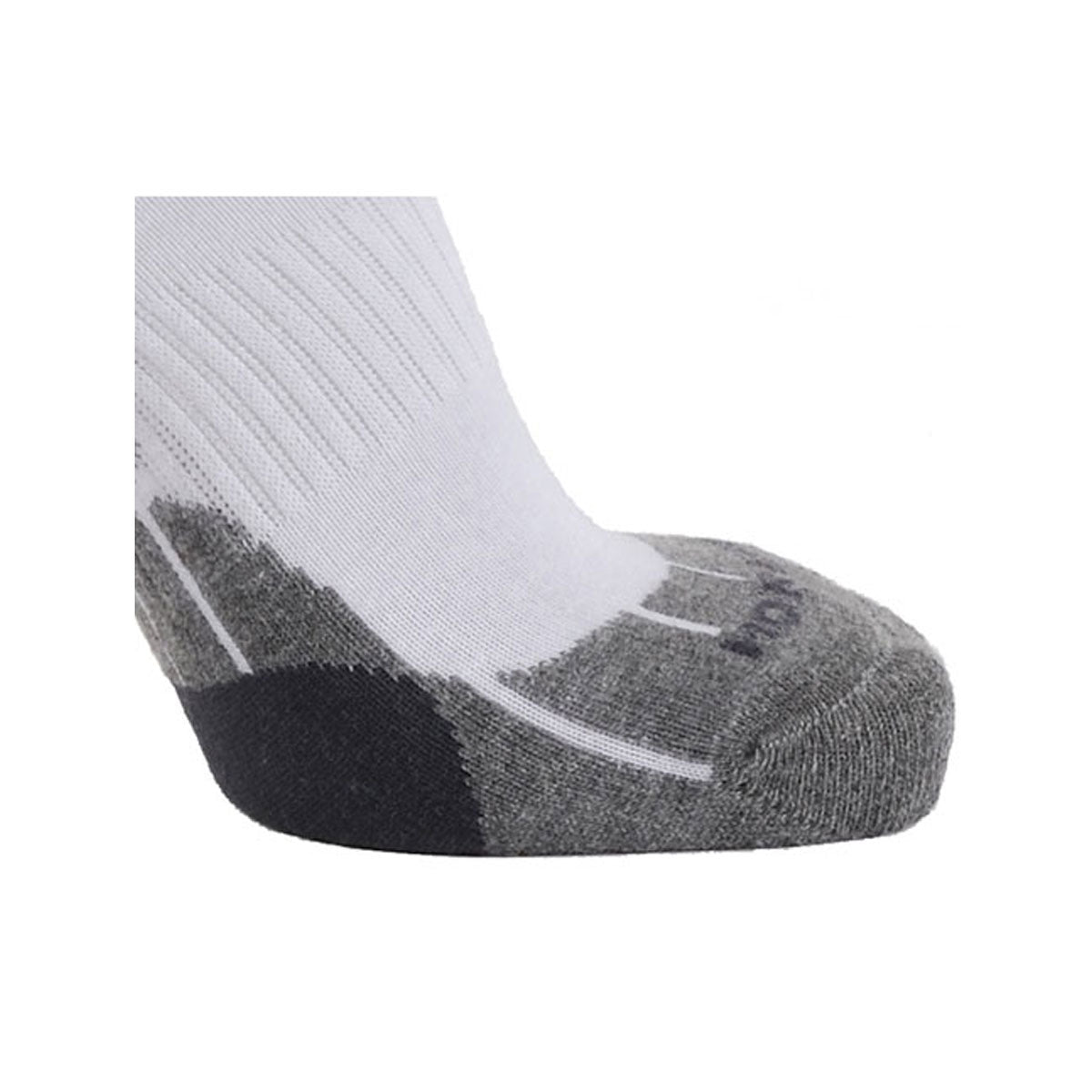 Technical Sport Quarter Socks - White/Grey/Charcoal 2
