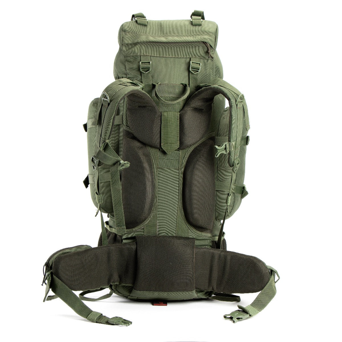 Colonel Series Rucksack + Detachable Day Pack & Rain Cover - 80 Litres- Army Green 4