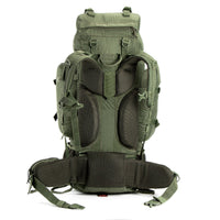 Colonel Series Rucksack + Detachable Day Pack & Rain Cover - 95 Litres - Army Green 5