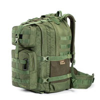 Tripole Alfa Military Tactical Backpack with Sling Bag Attachment -  46 Litres - Army Green 1