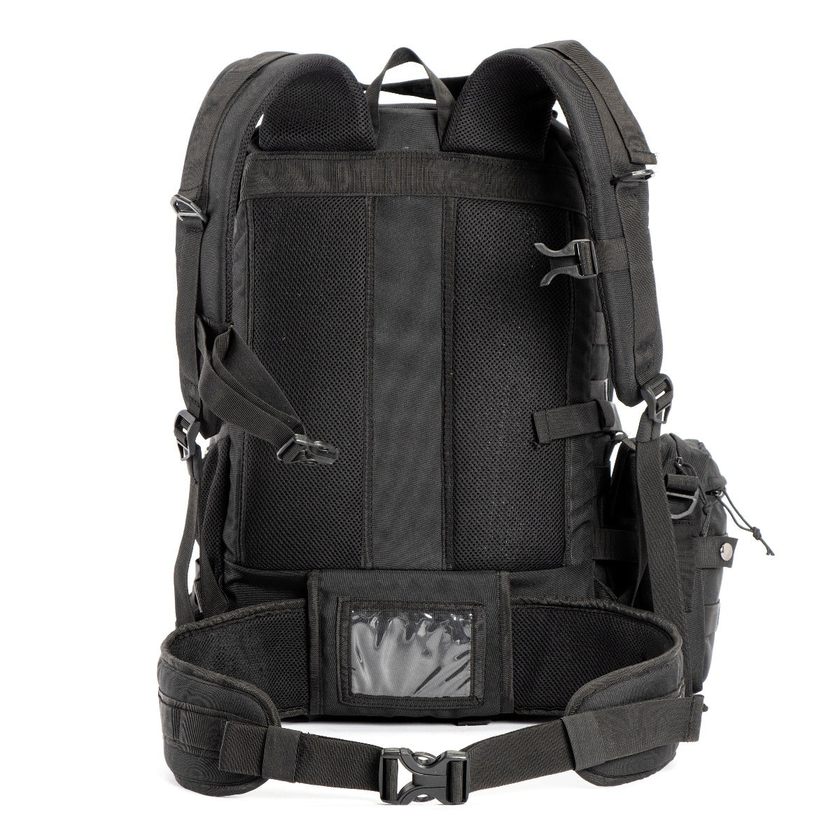 Tripole Alfa Military Tactical Backpack with Sling Bag Attachment -  46 Litres - Black 3
