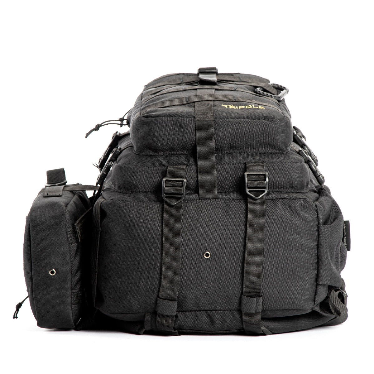 Tripole Alfa Military Tactical Backpack with Sling Bag Attachment -  46 Litres - Black 5