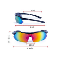 JR Gears Eyewear for Cycling & Outdoors - Cerro Black - 4