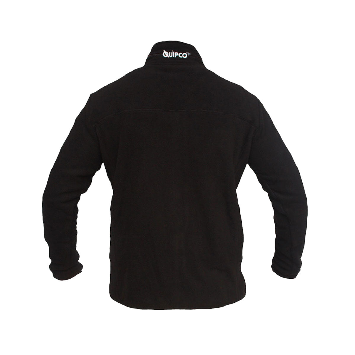 QuipCo Tundra 100 Fleece Warm Jacket (Black) - Outdoor Travel Gear 3