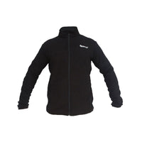 QuipCo Tundra 100 Fleece Warm Jacket (Black) - Outdoor Travel Gear 2