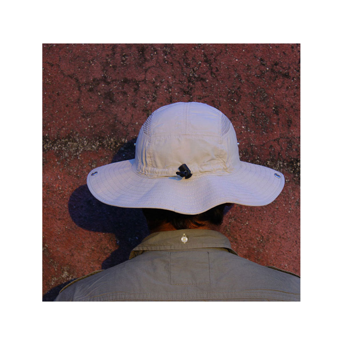 Quipco Commuter Anti UV Hat (Beige) - Outdoor Travel Gear 3