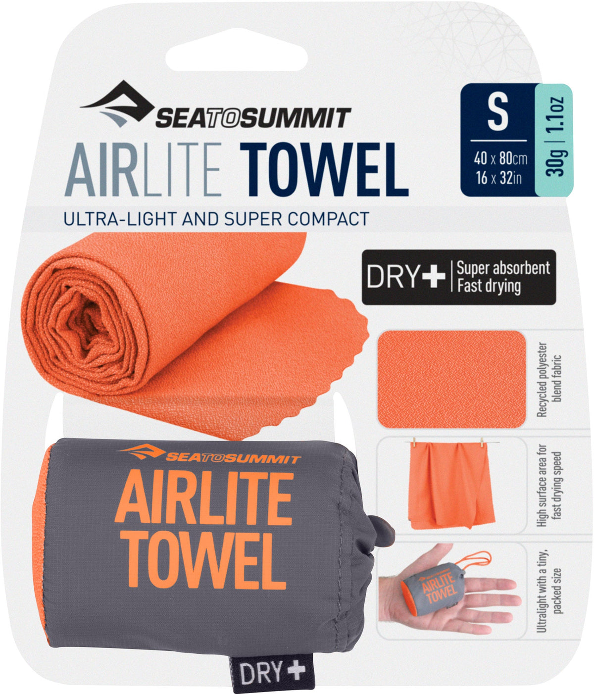 Airlite Towel - Outback Orange 6