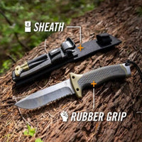 Gerber Ultimate Survival Fixed Blade Knife - 6