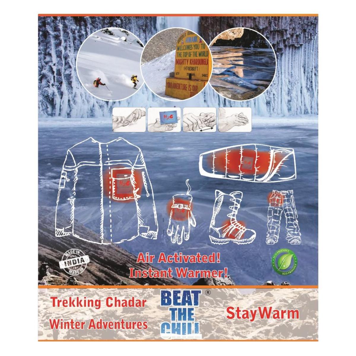 Heat2Comfort StayWarm Hand Warmer - Pack of 10 - Outdoor Travel Gear 3