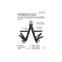 SOG PowerLock Multi-Tool, Scissors - Nylon Pouch B61N-CP 3