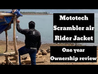 Scrambler Air Motorcycle Riding Jacket v2 - Red - Level 2 - 4