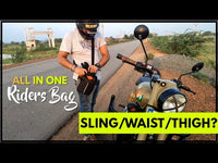 Dragon Sling Bag, Waist Bag, Thigh Bag for Motorbiking, Trekking, Camping & Travel - 3